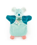 DOUDOU Green Mouse Puppet - 25cm