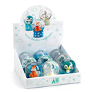 DJECO 9 snowglobes display - So wild