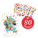 DJECO Sarah stickers notebook (79 pcs)