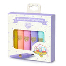 DJECO 6 Mini Pastel Highlighters