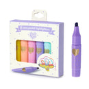 DJECO 6 Mini Pastel Highlighters