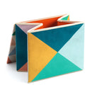 DJECO Geometry Seat Toy Box