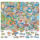 HEADU Easy English 100 Words - City - Educational game