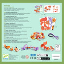DJECO Threading - Cute animals - Artworks