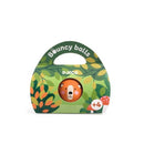 DJECO Assorted bouncing balls - Wild - Display 12 pcs