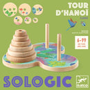 DJECO Tour d'Hanoi Wooden Toys