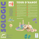 DJECO Tour d'Hanoi Wooden Toys