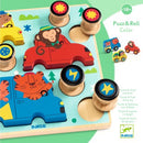 DJECO Puzz & roll Color - Wooden Puzzles