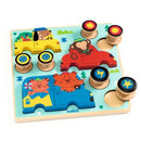 DJECO Puzz & roll Color - Wooden Puzzles