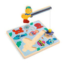 DJECO Puzz & Fish Bariolo - Wooden Puzzles