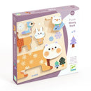 DJECO StickyWood - Wooden Puzzles