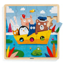 DJECO Puzzlo Boat 35pc - Wooden Puzzles
