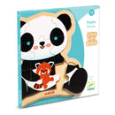 DJECO Puzzlo Panda 9 pcs - FSC 100% - Wooden Puzzles