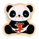 DJECO Puzzlo Panda 9 pcs - FSC 100% - Wooden Puzzles
