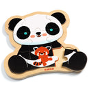 DJECO Puzzlo Panda 9 pcs - FSC 100% - Wooden Puzzles