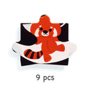 DJECO Puzzlo Panda 9 pcs - FSC 100% - Wooden Puzzles