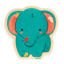 DJECO Puzzlo Elephant 14 pcs - FSC 100% - Wooden Puzzles