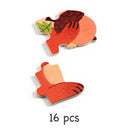 DJECO Puzzlo Nut - 16 pcs - FSC 100% - Wooden Puzzles