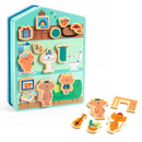 DJECO InZeHouse - Educational Wooden Games