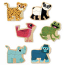 DJECO Mixanimo - Wooden Puzzles