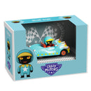 DJECO Blue Gun Crazy Motor Car - Vehicles