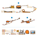 DJECO Zig & Go 45 pieces Construction Toys