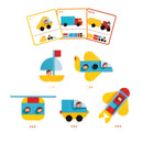 DJECO Ze Geovroom - Educational Wooden Games