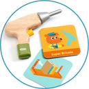 DJECO Super Bricolo - Educational Wooden Games