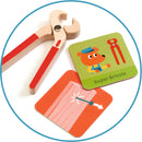 DJECO Super Bricolo - Educational Wooden Games