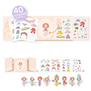 DJECO Miss Lilyruby - Stickers removable