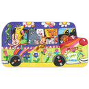 DJECO The rainbow bus 16 pcs - Puzzles
