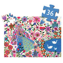 DJECO The princess and her peacock - 36 pcs - Puzzles