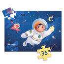DJECO An astronaut on the moon - 36 pcs - Puzzles