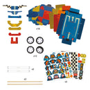 DJECO Grand Prix DIY artwork