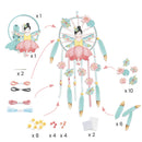 DJECO Lotus Fairy DIY artwork