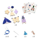 DJECO   Butterflies Bag Charm DIY
