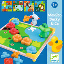 DJECO Mosaico Ducky & Co - Educational Games