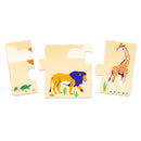 DJECO Puzzle frise Small and Big - Educational Games