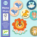 DJECO Memo Stuffed animals - Board Games
