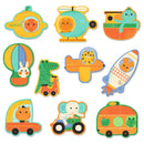 DJECO Duo - Vehicles - Educational Games