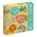 DJECO Wild animals - 5 games - Puzzle