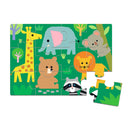 DJECO Wild animals - 5 games - Puzzle