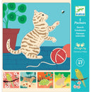 DJECO Cute Companions Stencils - Art