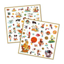 DJECO Pirates Paper Stickers