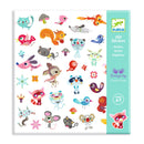DJECO Little Friends Paper Stickers