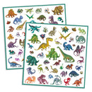 DJECO Dinosaurs Paper Stickers