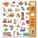 DJECO On the Way Stickers