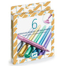 DJECO 6 metallic markers - Stationary