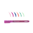 DJECO 6 glitter markers - sweet colours - Stationary