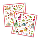 DJECO Princess Tea Party Paper Stickers